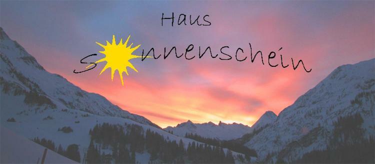 Haus Sonnenschein Apartamento Warth  Exterior foto